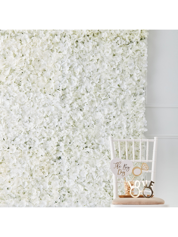 Ginger Ray GO-140 Gold Wedding Bloemen Muur Wit main product photo