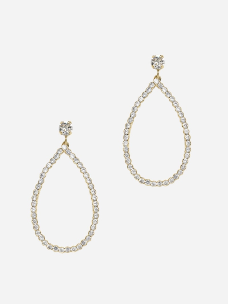 Abrazi Nina Swarovski Oorbellen Goud main product photo