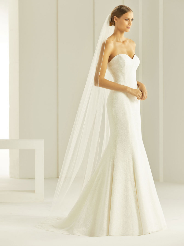 Bianco Evento S260 Sluier Ivoor - 200 cm main product photo