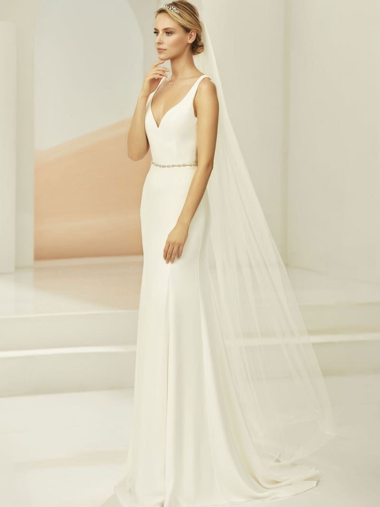 Bianco Evento S381 Sluier - 170 cm main product photo