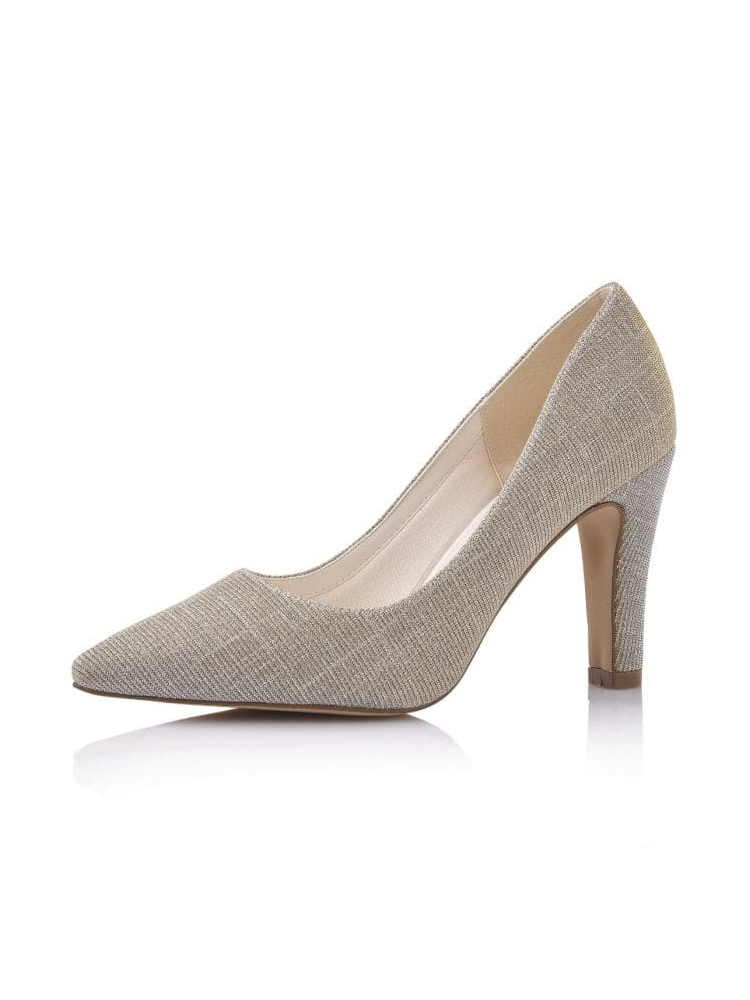 Rainbow Club Fera Goud Metallic Bruidsschoenen main product photo