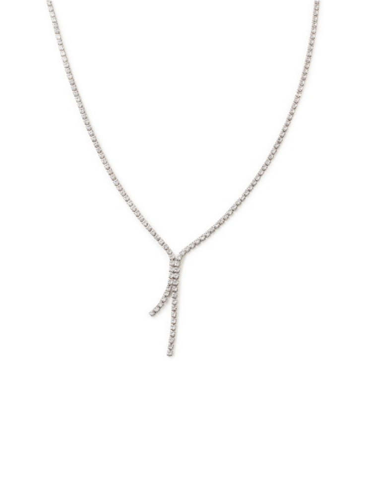 Abrazi Jet Ketting Zilver main product photo