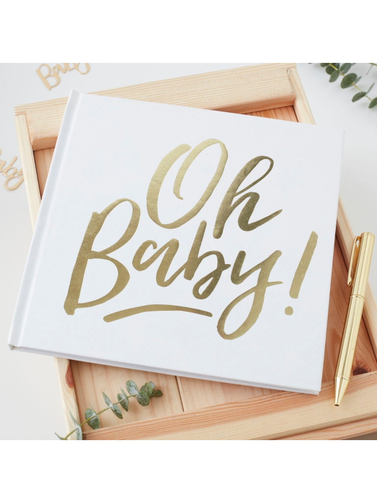 Ginger Ray OB-128 Oh Baby Gastenboek main product photo