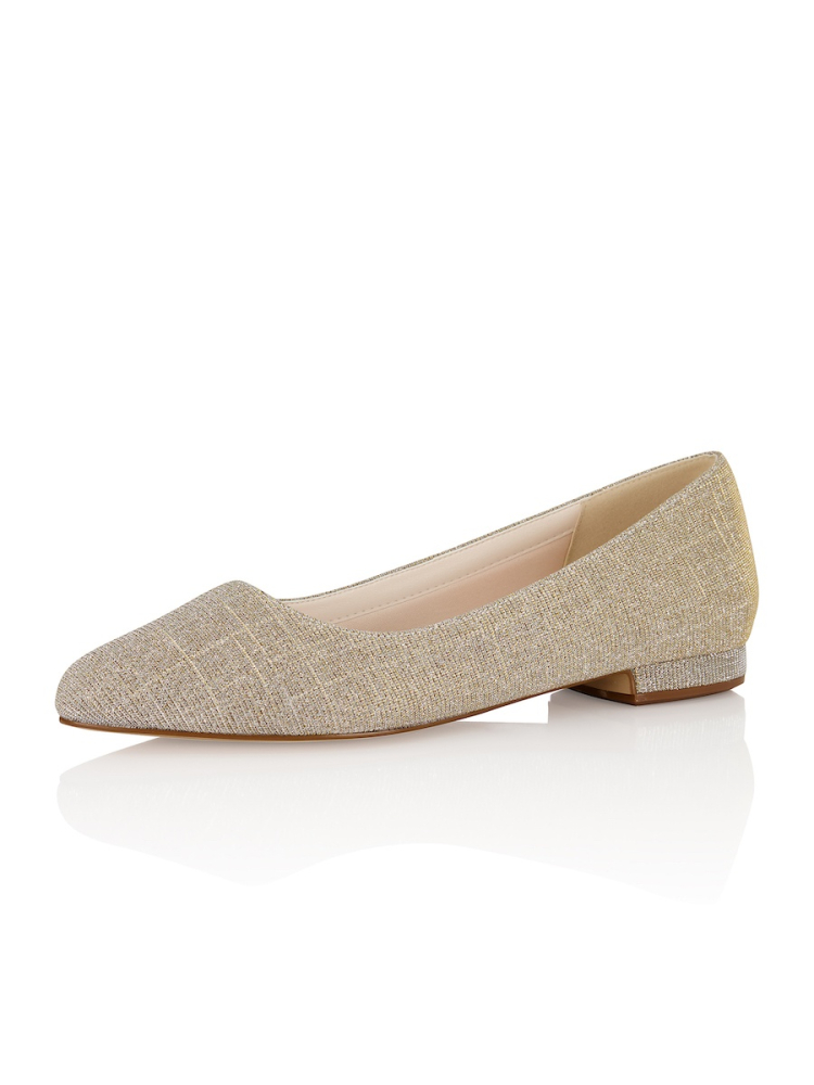 Rainbow Club Lauri Bruidsschoenen Goud main product photo