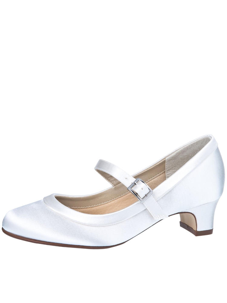Rainbow Club Maisie Witte Bruidsschoenen Meisje main product photo