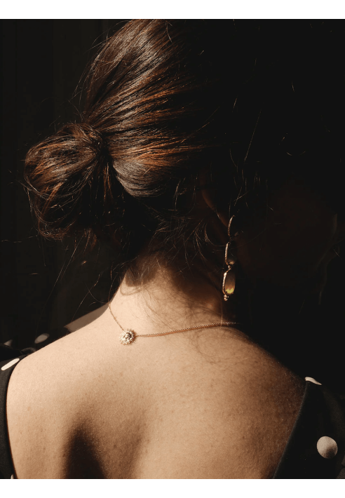 Lizeron Soleil Ketting Goud ()