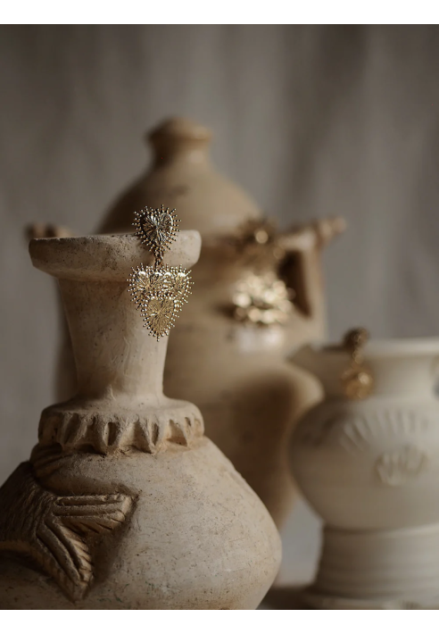 Lizeron Valentijn Oorbellen Goud