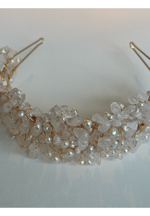 Sally Jane Bridal Selena Tiara Goud