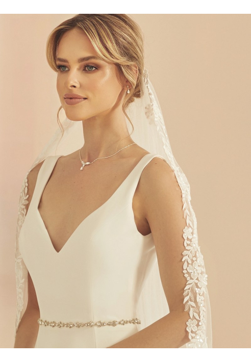 Bianco Evento S407 Sluier - 250 cm