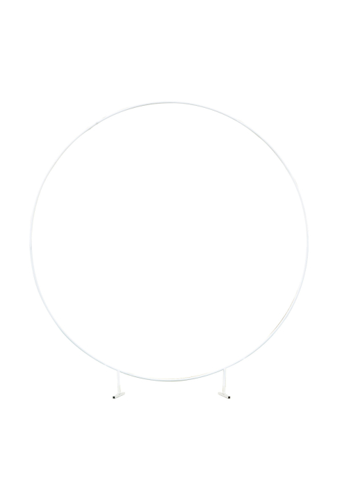 Ginger Ray BRA-340 Metalen Frame Cirkel Wit