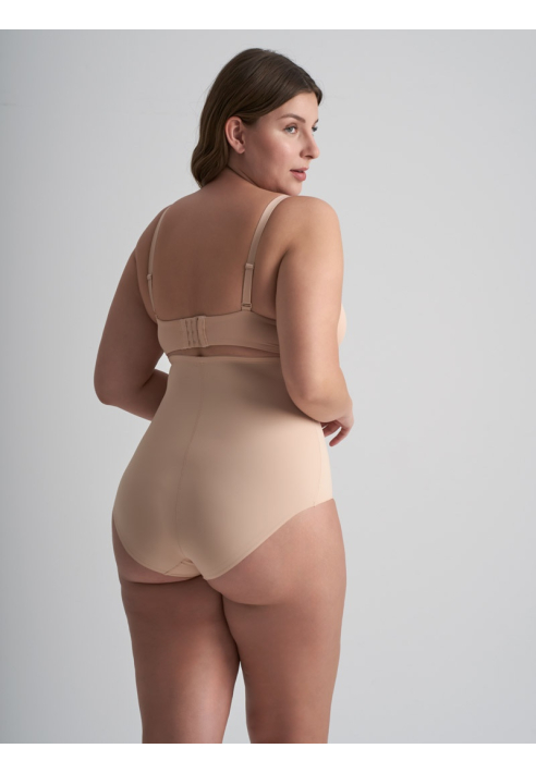 BYE BRA Sculpting High Waist string Beige