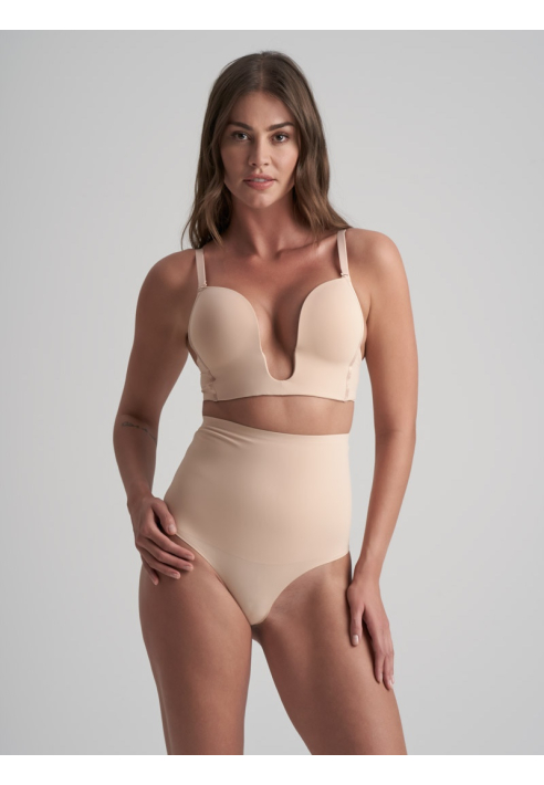 BYE BYE Waist Control High Waist String Beige ()