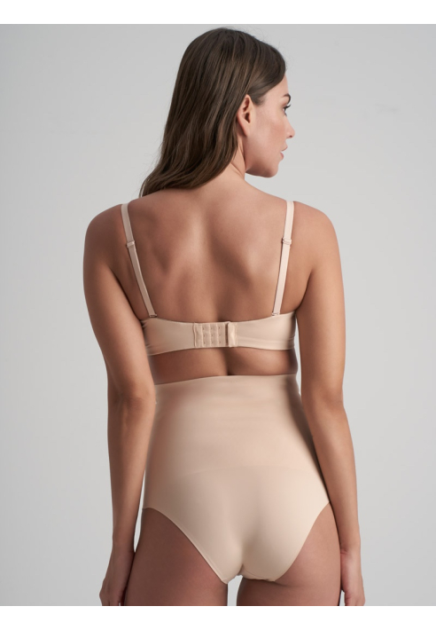 BYE BRA Waist Control High Waist string Short Beige