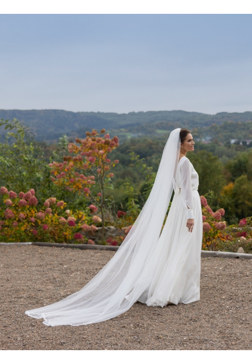 Novias Tarsylia sluier - 270 cm