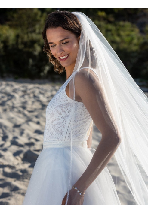 Novias Esperanza sluier - 270 cm ()