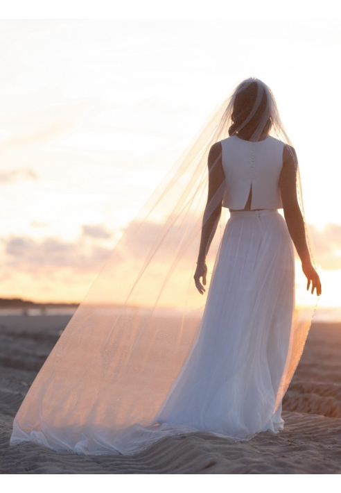 Novias Eugenie sluier - 270 cm