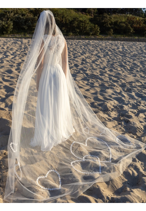 Novias Eveline sluier - 270 cm ()