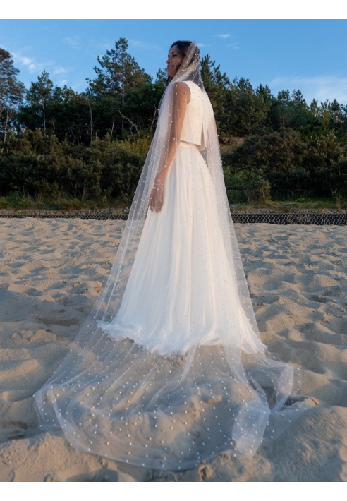 Novias Evita sluier - 270 cm