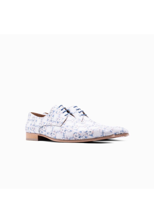 Paulo Bellini Carbonia White/Blue Trouwschoenen
