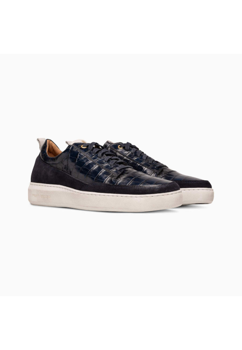Paulo Bellini Rome Trouwsneakers Blue Croco