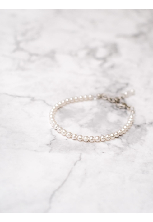 Abrazi Eleanor Parel Armband 4mm