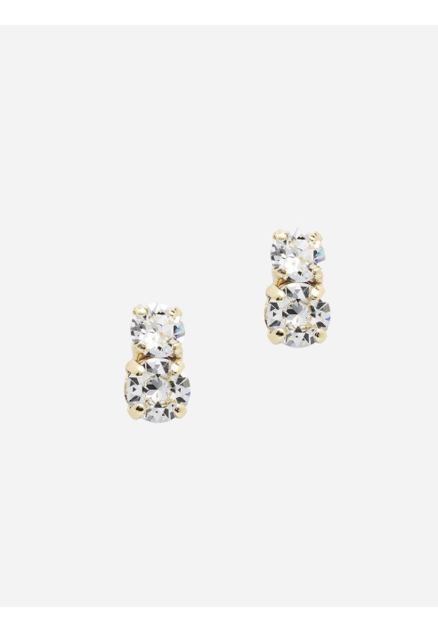 Abrazi Ava Double Oorbellen Goud ()