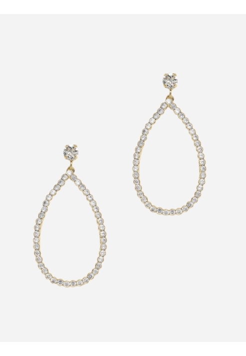 Abrazi Nina Swarovski Oorbellen Goud ()