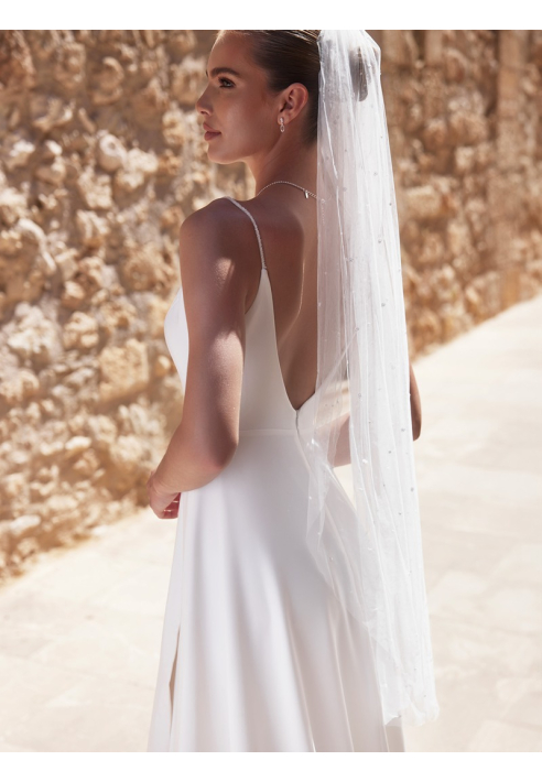 Bianco Evento S497 Sluier - 110 cm ()