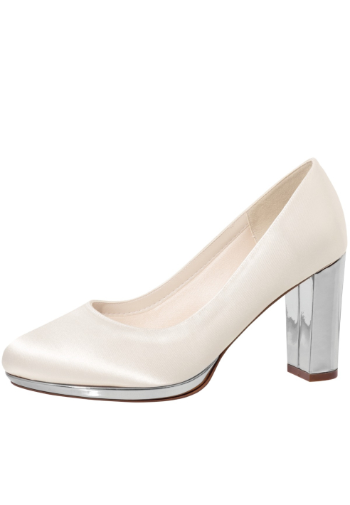 Rainbow Club Clair Bruidsschoenen Zilver ()