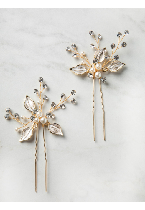 Sally Jane Bridal Hera Haarspelden Roze