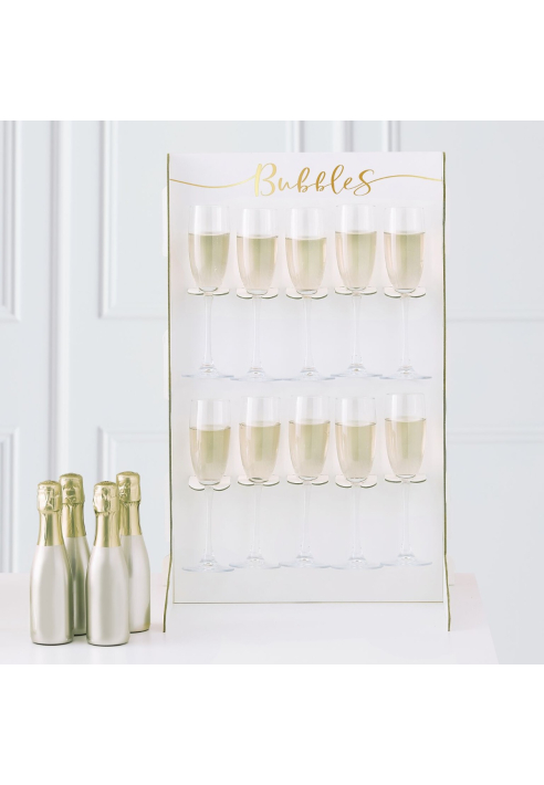 Ginger Ray GO-180 Gold Wedding Prosecco Standaard ()