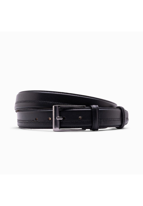 Paulo Bellini Fasano Riem Leder Zwart