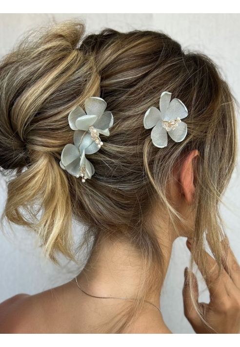 Sally Jane Bridal Poppy Aqua Goud ()