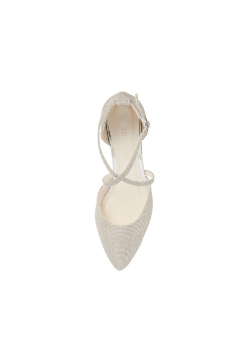 Rainbow Club Maike Bruidsschoenen – Champagne Metallic