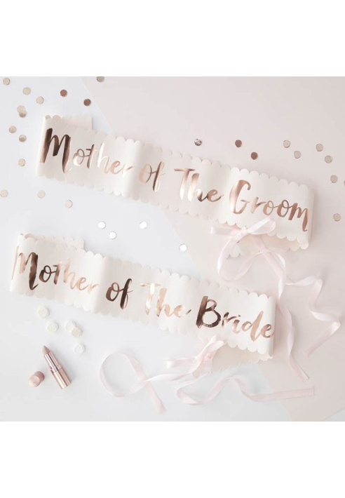 Mother of the Bride en Mother of Groom sjerpen  (2st)- Team Bride ()