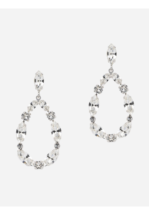 Abrazi Jane Swarovski Oorbellen Zilver