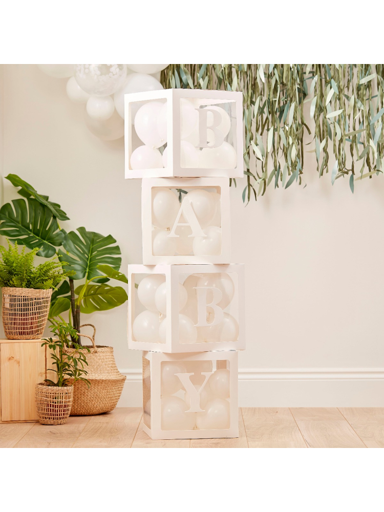 Ginger Ray BAB-113 Botanical Baby Baby Blokken main product photo