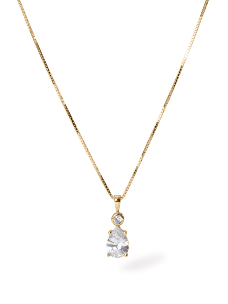 Abrazi Soraya Ketting Goud 42cm main product photo