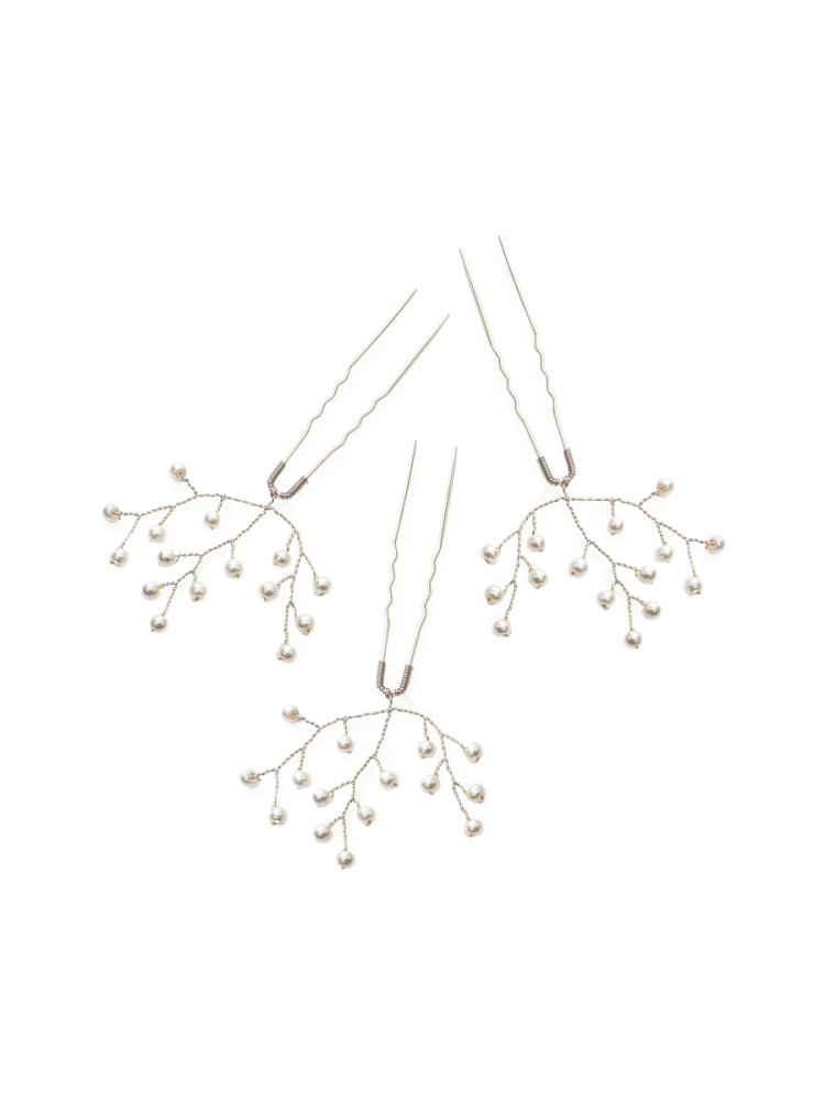 Abrazi Emma Haarspelden Zilver main product photo