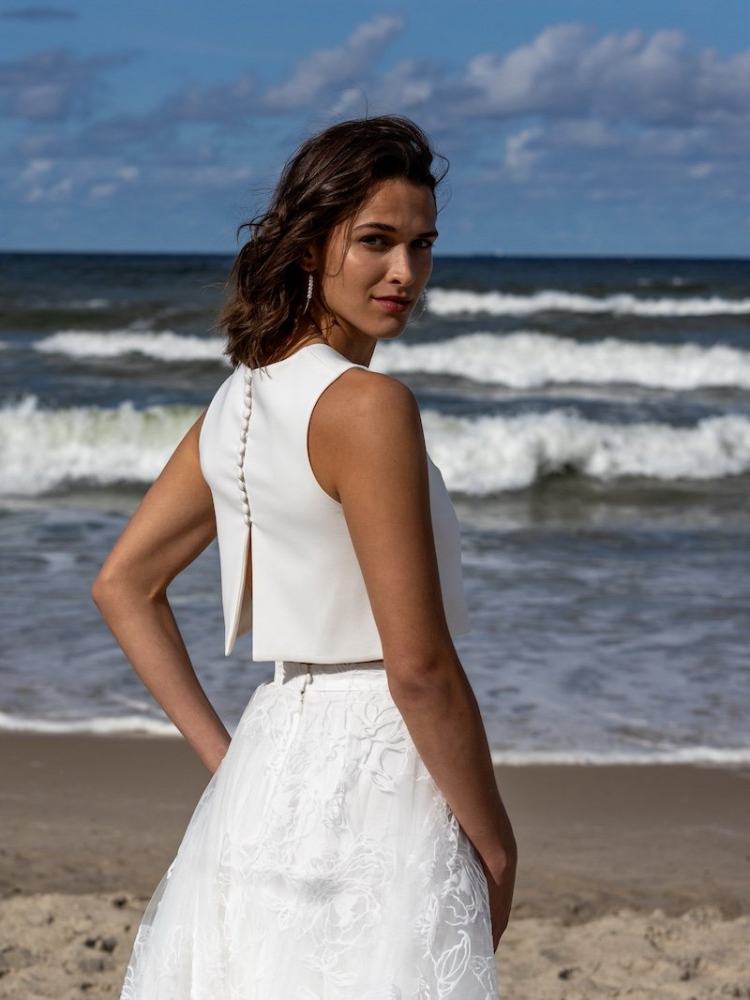 Novias Electra Top Ivoor main product photo