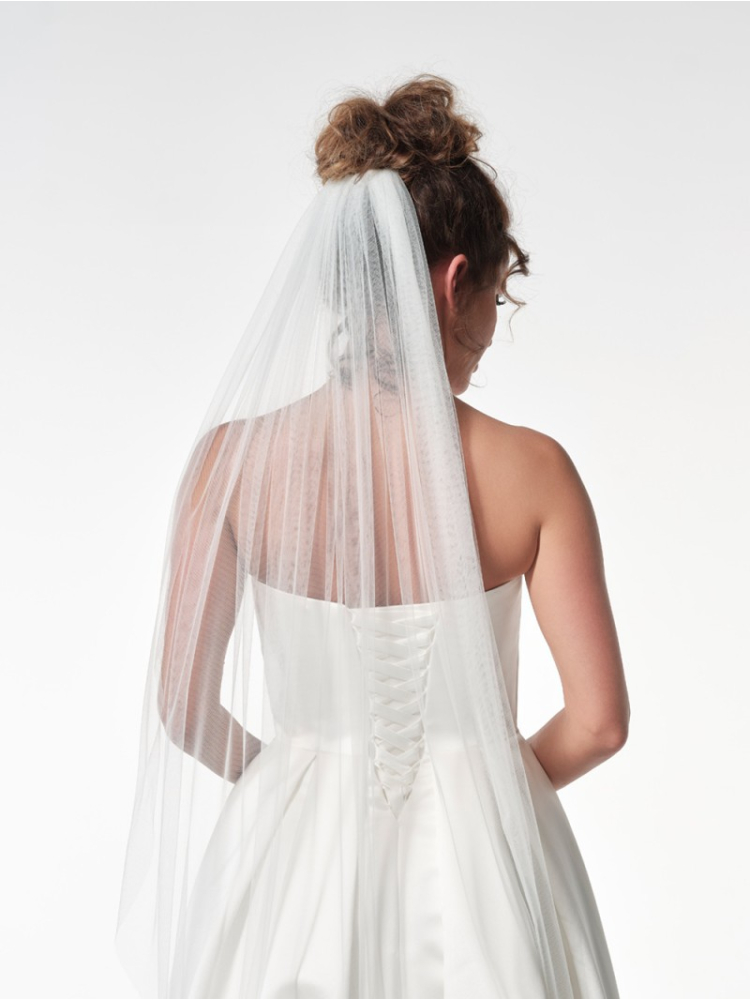 Poirier S12-210-1-SOFT-Ivoor Sluier - 210 cm main product photo