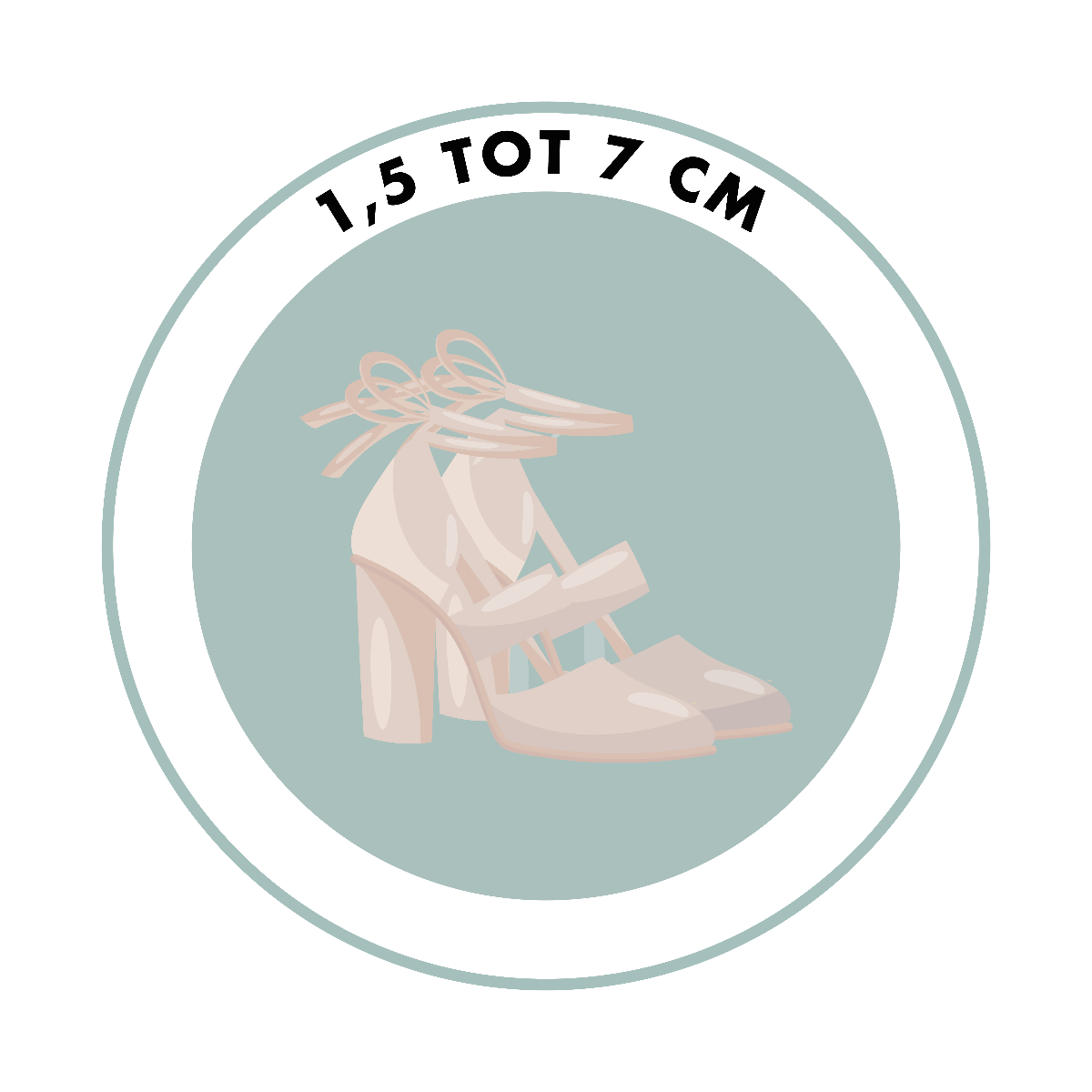 Blokhak 1,5 tot 7 cm