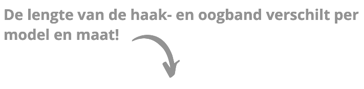 Afbeelding haak en oogband