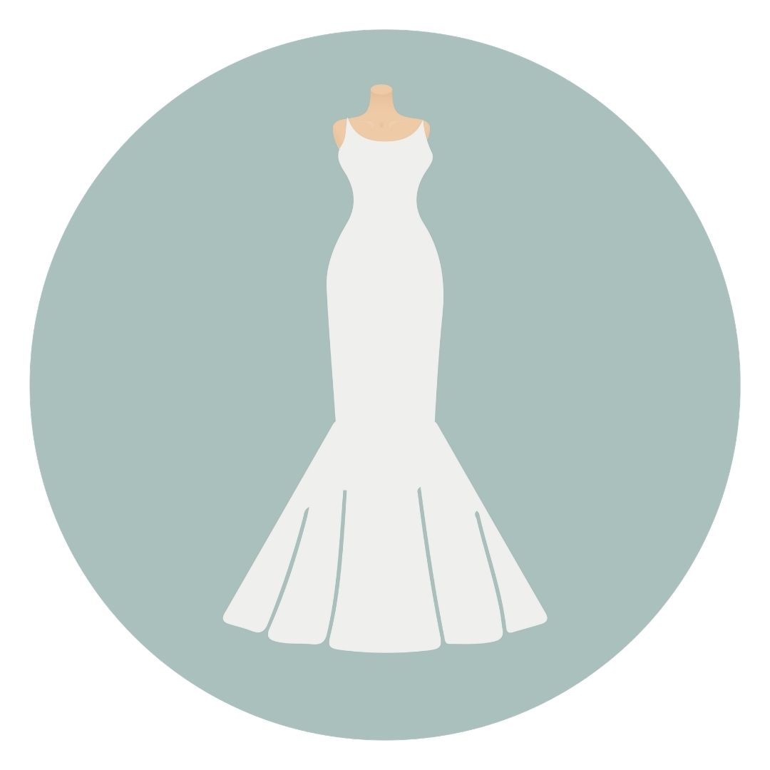 Petticoat voor zeemeermin trouwjurk